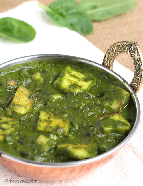 Palak paneer